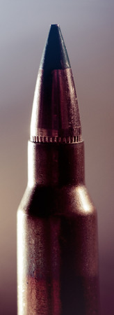 5.56 caliber bullet.の写真素材