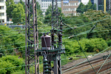 Power cable trainの写真素材