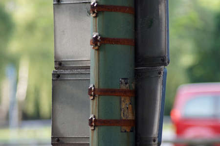 Old signs of a lanternの写真素材