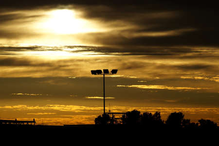 Sunrise in the Harborの写真素材