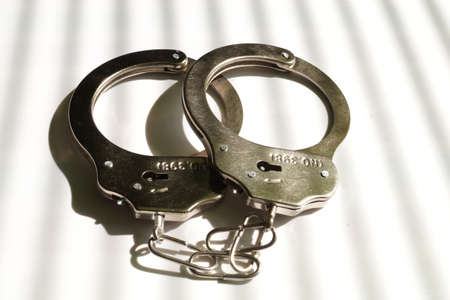A handcuffsの写真素材