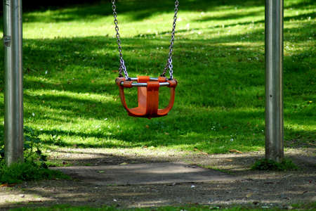 A children's playgroundの写真素材