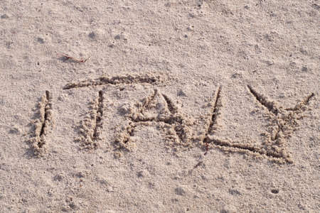 beach Italyの写真素材