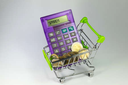 Saving moneyの写真素材