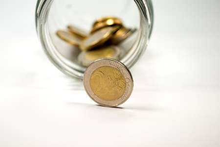 Money in a jar