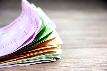 Money euro banknotesの写真素材