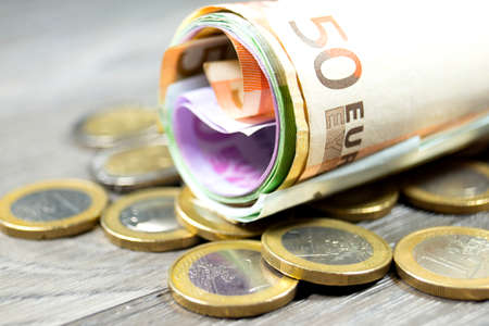 Banknotes and coins