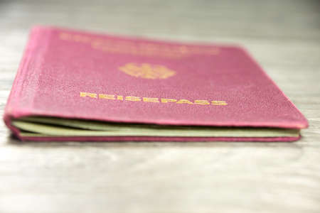 A german passportの写真素材
