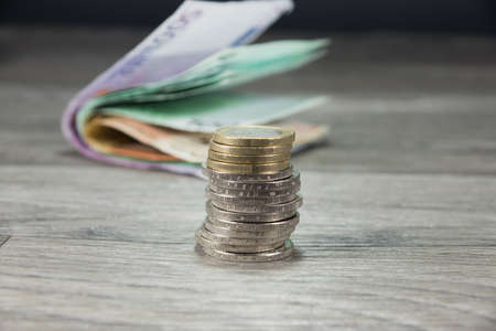 coins and banknotes