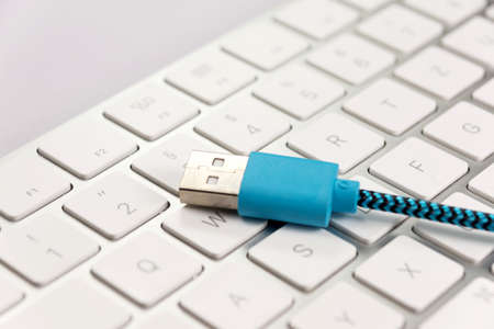 USB Cable and a computer