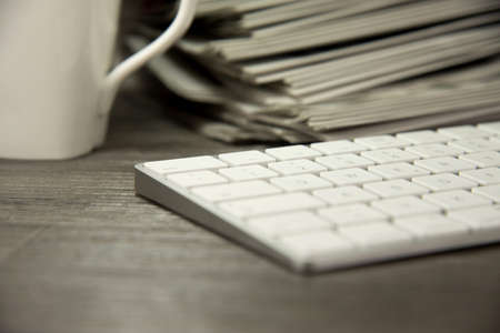 Keyboard and pressの写真素材