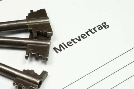 A German lease and house key