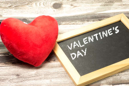 A heart and valentines dayの写真素材