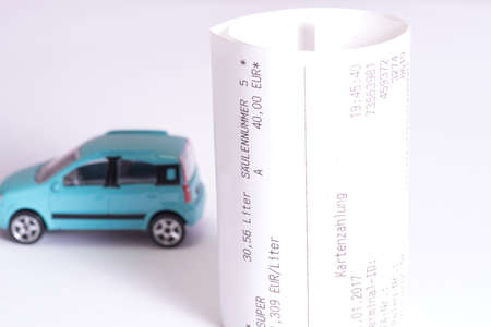 Auto and paragonの写真素材