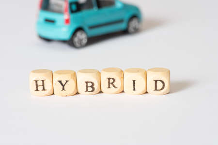 Hybrid Drive Carの写真素材