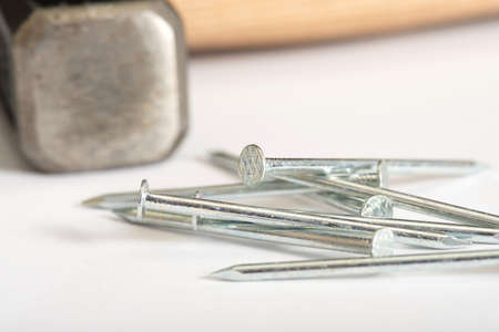 Mottles and nailsの写真素材