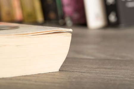 Close-up of a bookの写真素材