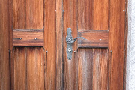 An old doorの写真素材