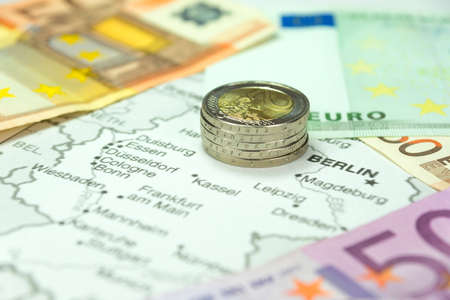 Money and the map of Germany