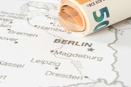 Money and the map of Germany