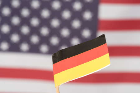 Flag of Germany and USA