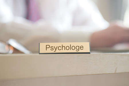 A man and a reference to a psychologist