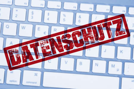 A computer and stamp data protection