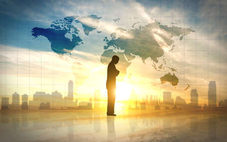 Businessman Thinkingの写真素材