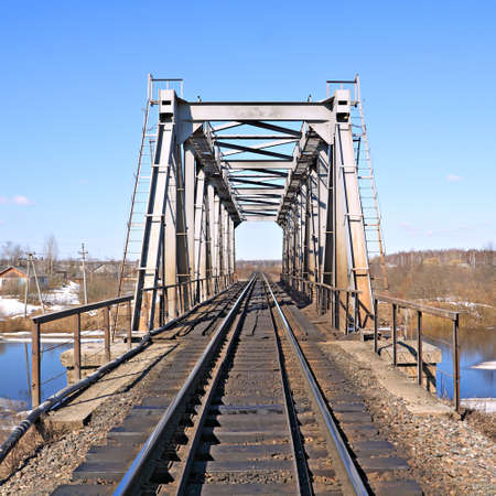 railway bridgeの写真素材