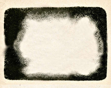 blackenning frameの写真素材