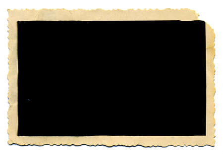 aging photographic paperの写真素材