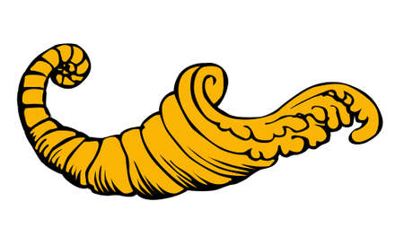 illustration of the sink of the shellfishのイラスト素材