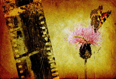 grunge backgroundの写真素材