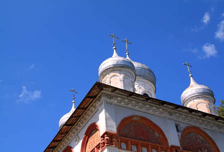 dome orthodox churchの写真素材
