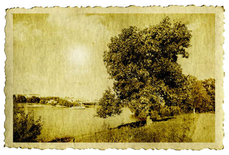 aging photographic paper