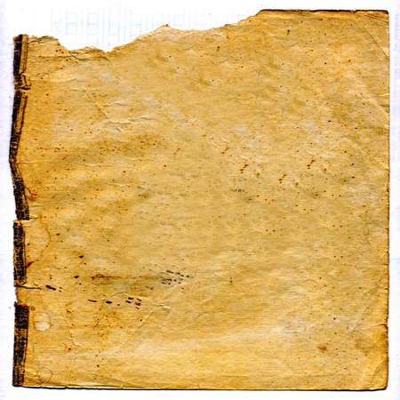 dirty sheet of the old paperの写真素材