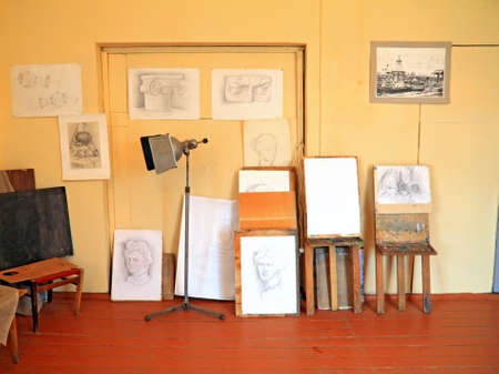 artist studioのeditorial素材