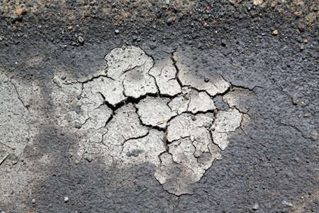 deep rifts on dry land