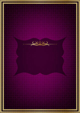 Purple celebration paperのイラスト素材