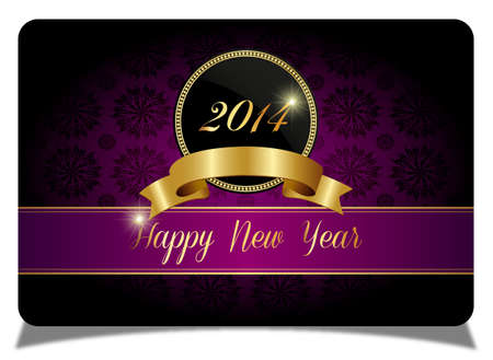 Creative new year celebrate cardのイラスト素材