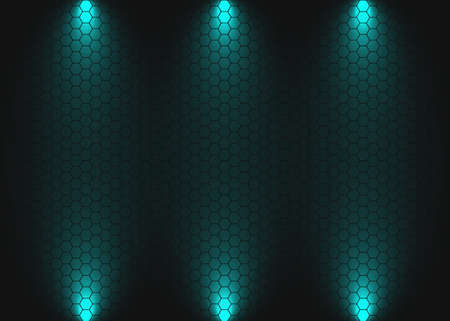 Digital honeycomb backgroundのイラスト素材