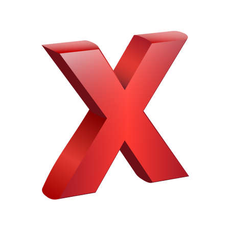 3D error iconのイラスト素材