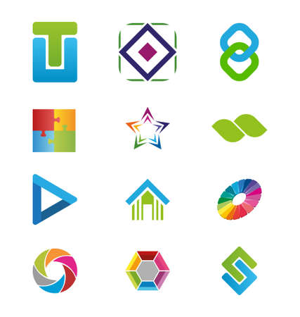 Creative logo elementsのイラスト素材
