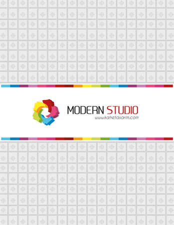 Corporate folderのイラスト素材