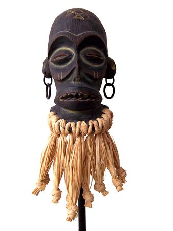 African Art Sculptureの写真素材