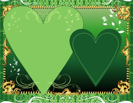 A template background for greeting card or invitation. のイラスト素材