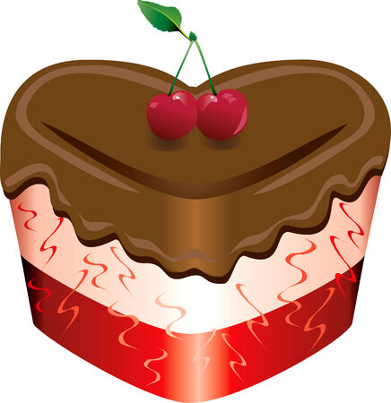 Vector Illustration of a Valentine Sweets.のイラスト素材