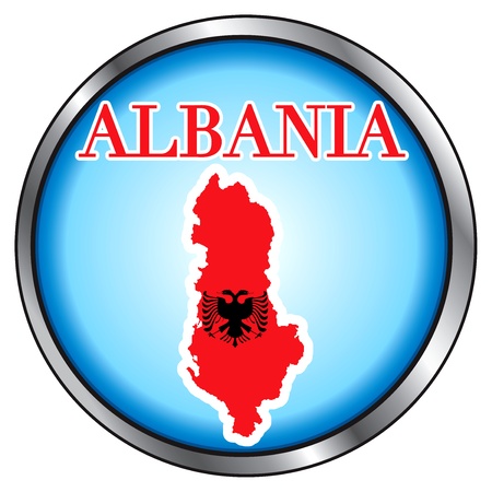 Vector Illustration for Austria, Round Button.のイラスト素材