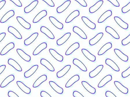 Abstract multicolored illustration. Mosaic texture. Uneven blue ovals on a white background....