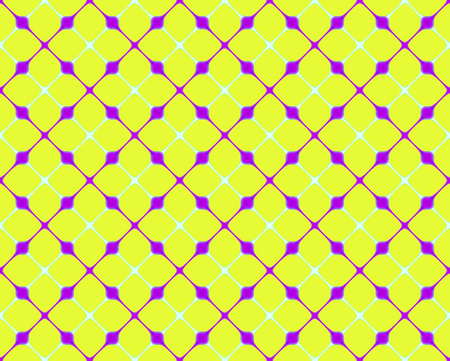 Abstract multicolored illustration. Diagonal red stripes on a yellow background. Mosaic texture....